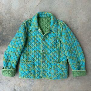 Vintage Quilted Reversible Jacket
